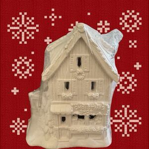 NEW Calif Creations Creative Crafts Ceramic Village Christmas Shop House SE149